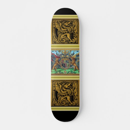 Wappen-Skateboard Skateboard (Vorne)