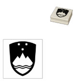 Wappen Sloweniens Gummistempel (Stempel)
