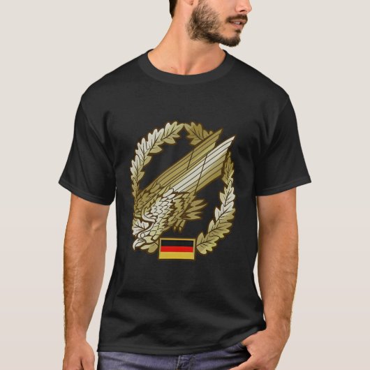 Wappen Soldier Gift T-Shirt (Vorderseite)