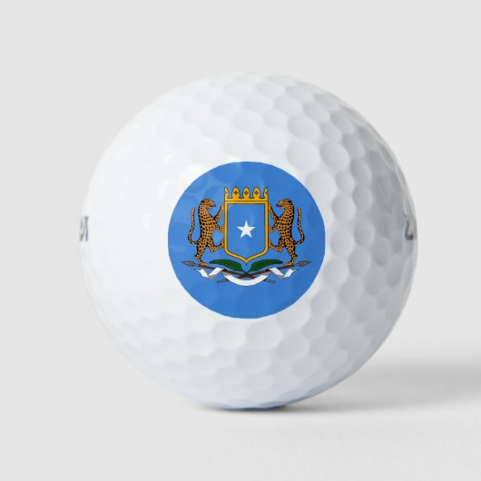 Wappen Somalias Golfball (Vorderseite)