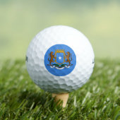 Wappen Somalias Golfball (Insitu T-Shirt)