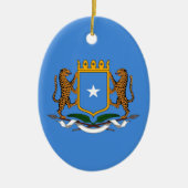 Wappen Somalias Keramik Ornament (Vorne)