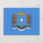Wappen Somalias Postkarte (Vorderseite)