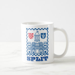 Wappen Split, Kroatien Kaffeetasse