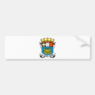 Wappen St. Pierre und Miquelon (Frankreich) Autoaufkleber