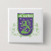 Wappen St. Urho - Knopf Button (Vorderseite)