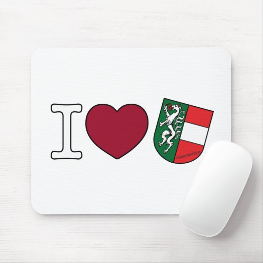 Wappen Steiermark Ich liebe Fürstenfeld Mousepad (Mit Mouse)