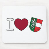 Wappen Steiermark Ich liebe Fürstenfeld Mousepad (Vorne)
