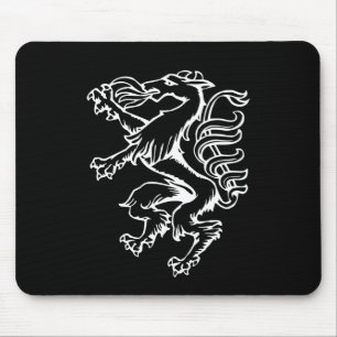 Wappen Steiermark   Weisser Panther Mousepad