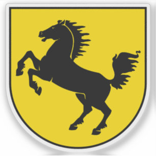 Wappen Stuttgarts, Deutschland Aufkleber