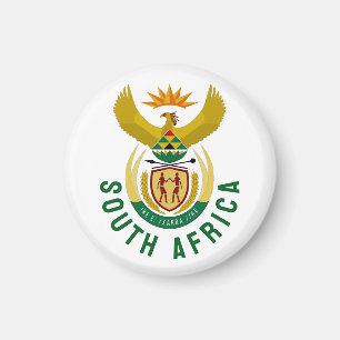 Wappen Südafrikas Magnet