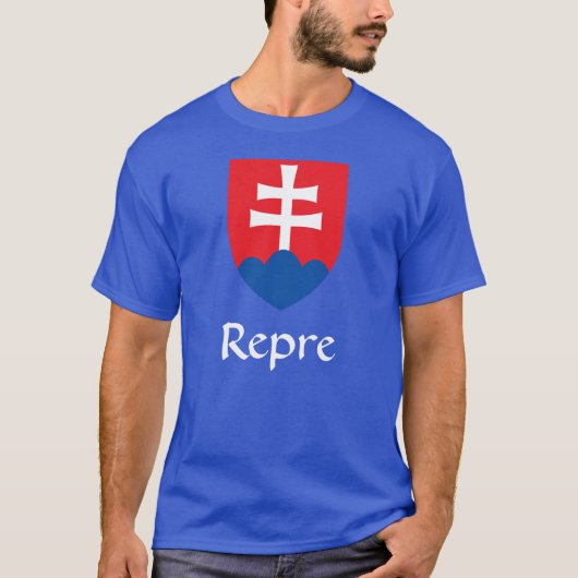 Wappen-T - Shirt der Slowakei (Vorderseite)