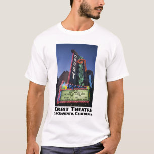 Wappen-Theater, Sacramento-Weiß-T - Shirt