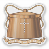 Wappen Tokelaus Aufkleber (Vorderseite)