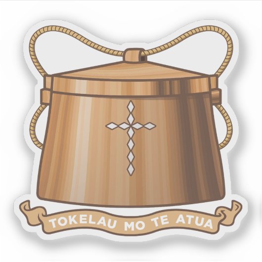 Wappen Tokelaus Aufkleber (Vorderseite)