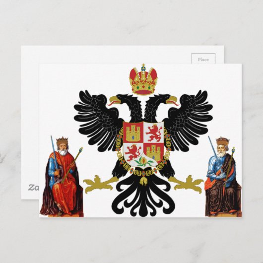 Wappen Toledos (Spanien) Postkarte (Vorne/Hinten)