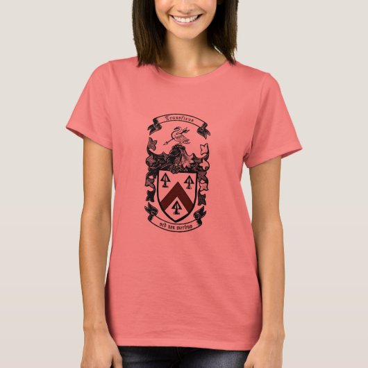 Wappen - Transfixus, nichtmorbus (einfach) T-Shirt (Vorderseite)