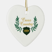 Wappen ÜBER LÄNDER Keramikornament (Rechts)