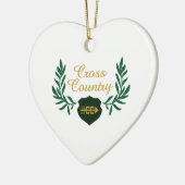 Wappen ÜBER LÄNDER Keramikornament (Links)