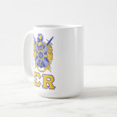 Wappen und Tasse des Sigma-R (Vorderseite Links)