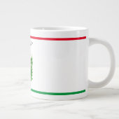 Wappen Ungarn Budapest Geschenke Jumbo-Tasse (Rechts)