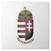 Wappen Ungarns Fliese (Vorderseite)