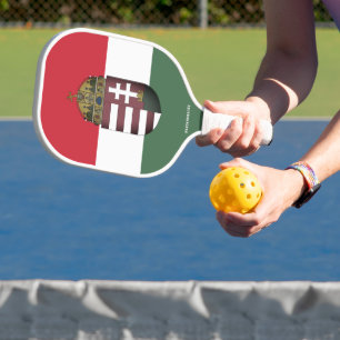 Wappen Ungarns Pickleball Schläger