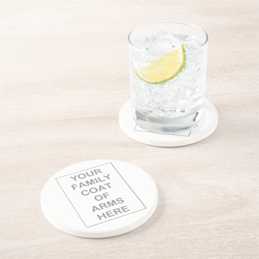 Wappen Untersetzer (Seite)