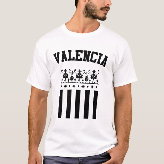 Wappen Valencias T-Shirt (Vorderseite)