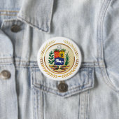 Wappen Venezuelas Button (Beispiel)