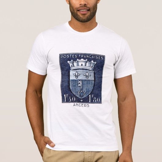 Wappen, verärgert Frankreich T-Shirt (Vorderseite)