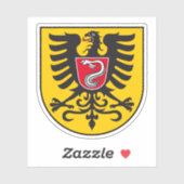 Wappen von Aalen, Deutschland Aufkleber (Blatt)
