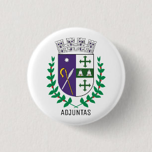 Wappen von Adjuntas, Puerto Rico Button