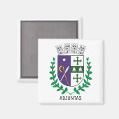 Wappen von Adjuntas, Puerto Rico Magnet (Vorderseite/Rückseite)
