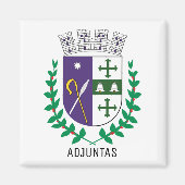 Wappen von Adjuntas, Puerto Rico Magnet (Vorne)