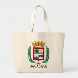Wappen von Aguadilla, Puerto Rico Jumbo Stoffbeutel
