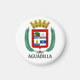 Wappen von Aguadilla, Puerto Rico Magnet
