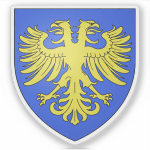 Wappen von Alençon, Orne, Normandie Aufkleber