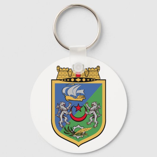 Wappen von Algier Schlüsselanhänger (Vorderseite)