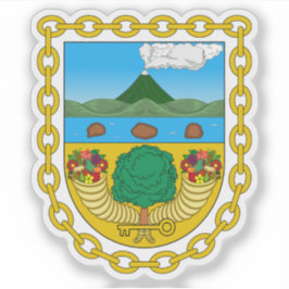 Wappen von Ambato, Ecuador Aufkleber