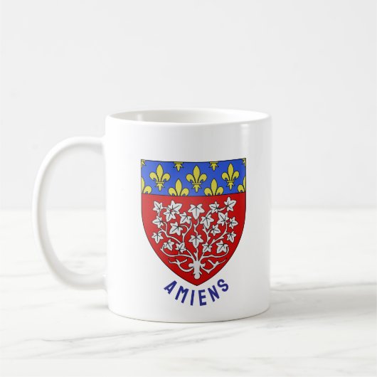 Wappen von Amiens, Frankreich Kaffeetasse (Links)