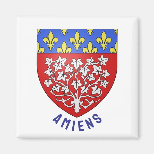 Wappen von Amiens, Frankreich Magnet (Vorne)