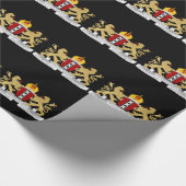 Wappen von Amsterdam Geschenkpapier (Ecke)