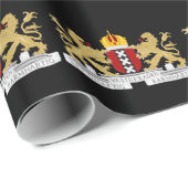 Wappen von Amsterdam Geschenkpapier (Rolleneckpunkt)
