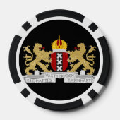 Wappen von Amsterdam Pokerchips (Rückseite)