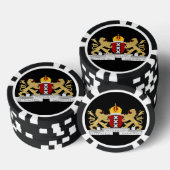 Wappen von Amsterdam Pokerchips (Stapel)