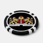 Wappen von Amsterdam Pokerchips (Einzeln)
