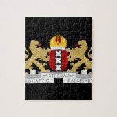 Wappen von Amsterdam Puzzle (Vertikal)