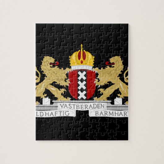 Wappen von Amsterdam Puzzle (Vertikal)