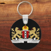 Wappen von Amsterdam Schlüsselanhänger (Vorderseite)